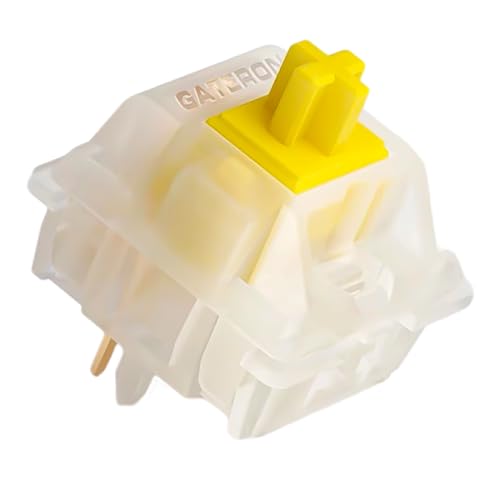 Gateron Milky Yellow Pro (108 Stück, linear)